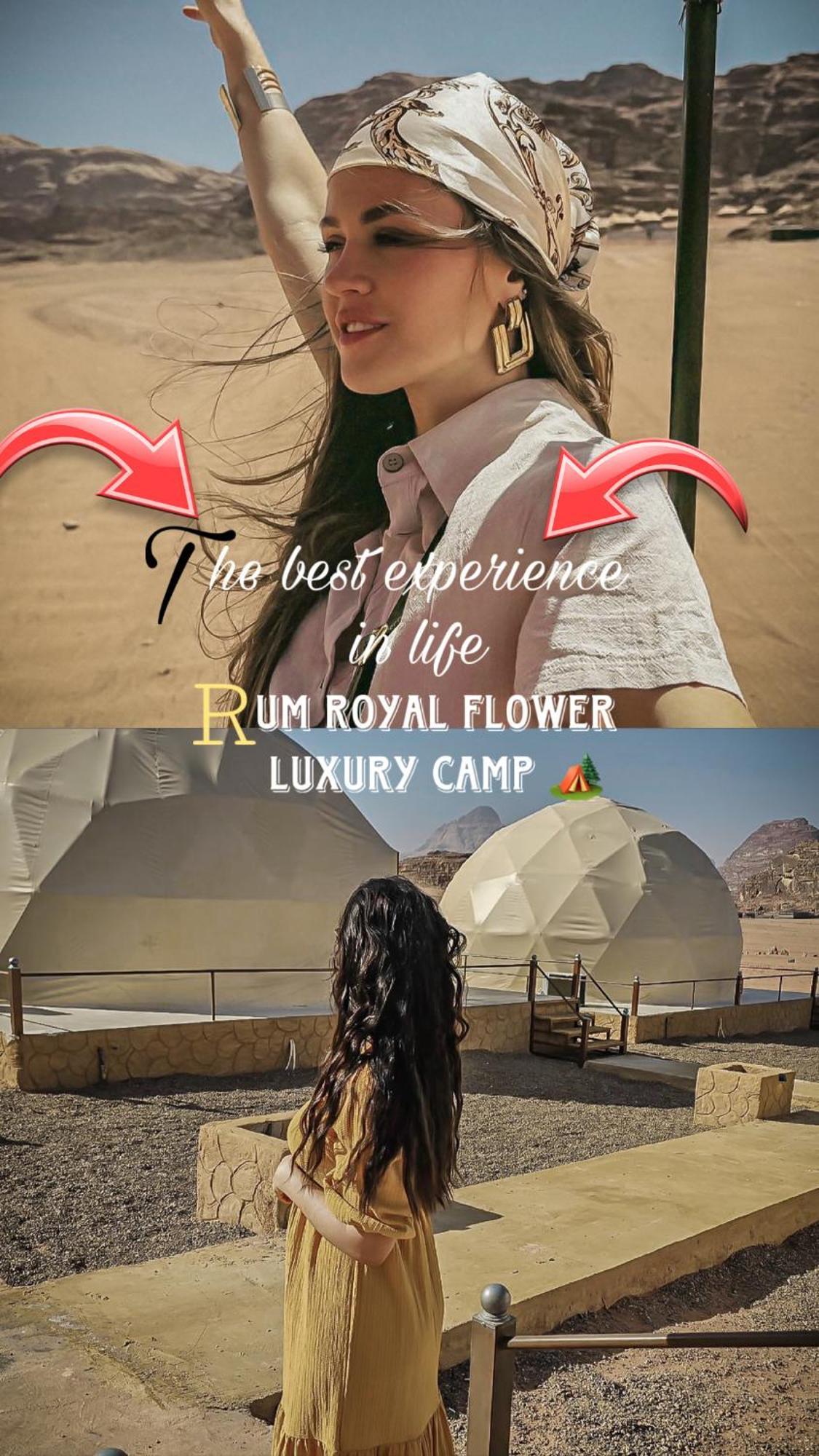 Rum Royal Flower Luxury Camp Wadi Rum Ngoại thất bức ảnh